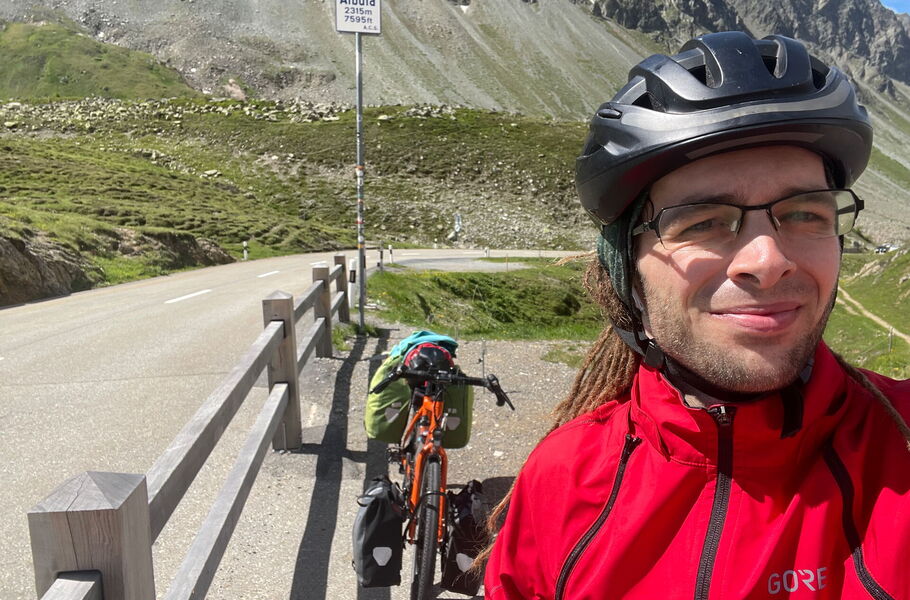 Albulapass auf 2.315 m Höhe