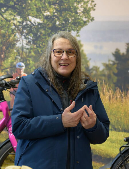 Monika Schwarz, eine erfolgreiche Frau in der Fahrradbranche