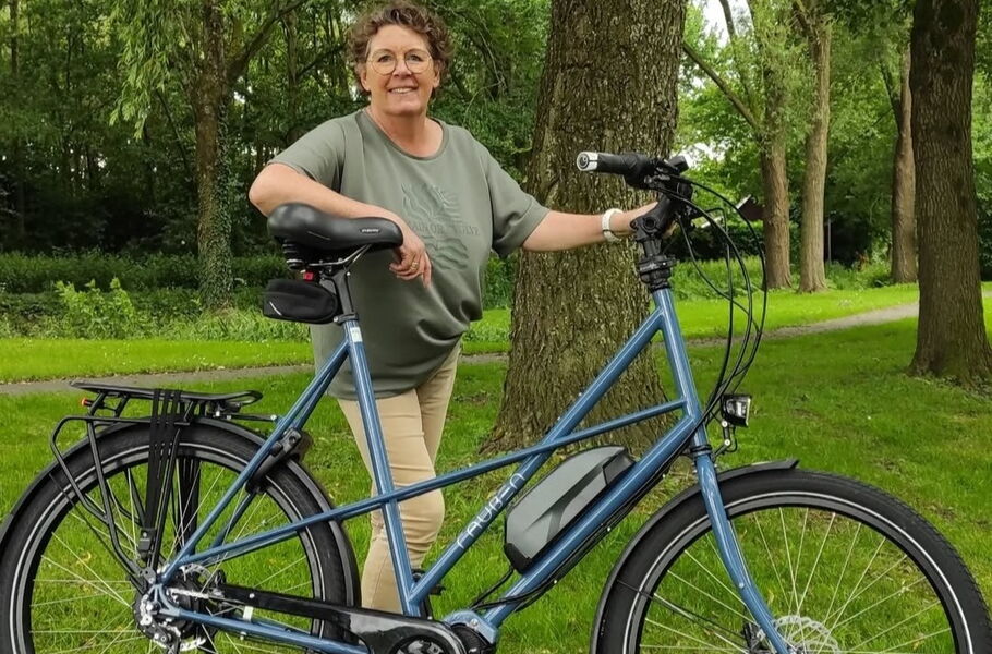 Ruth Raußen eine erfolgreiche Frau in der Fahrradbranche mit XXL-Bike