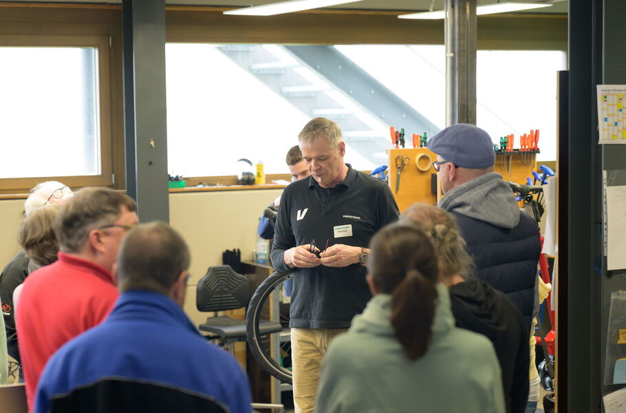 Eine kleine Betriebsführung war auch im Programm